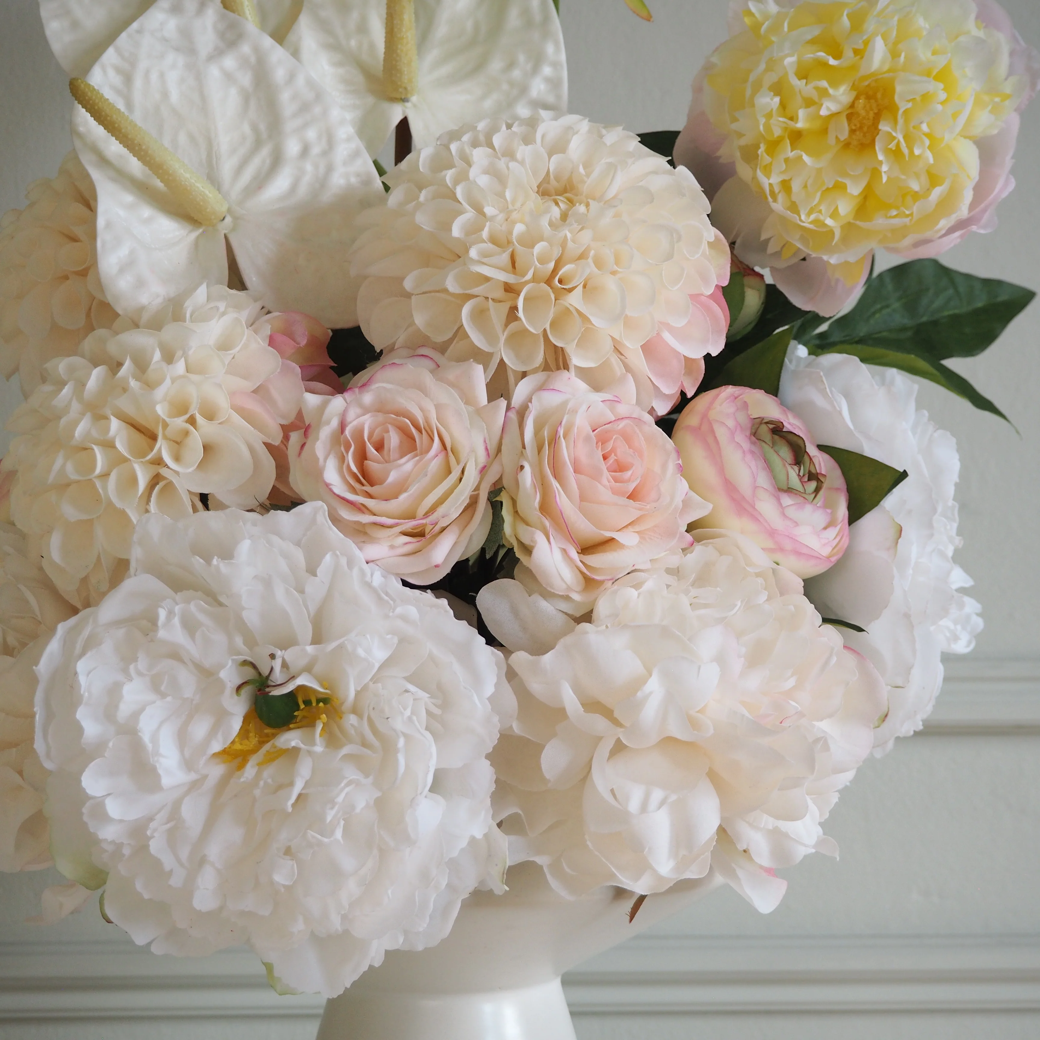 Large Arrangement for Hire - Faux Flower Arrangement & Vase - Image 16