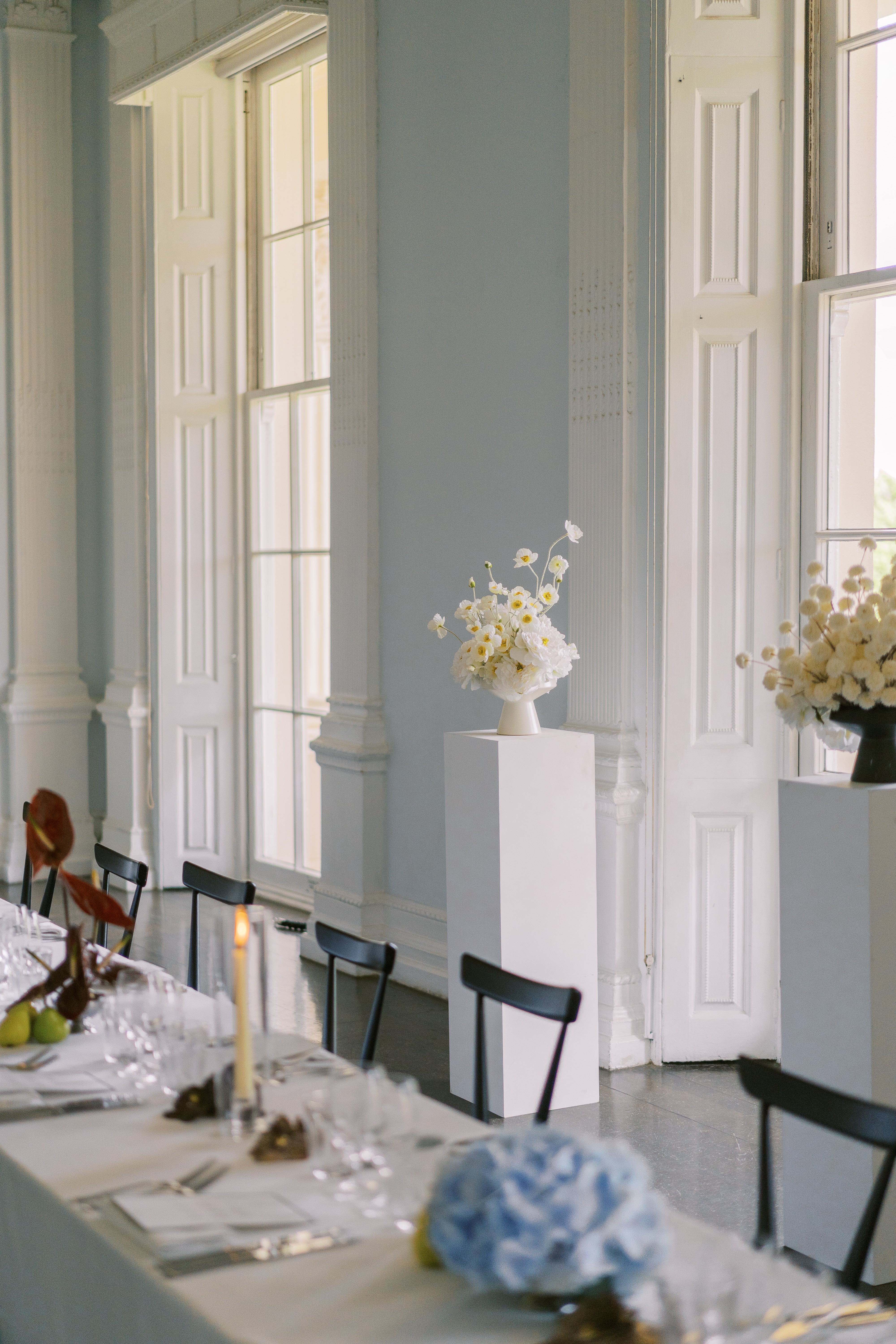 Large Arrangement for Hire - Faux Flower Arrangement & Vase - Image 3