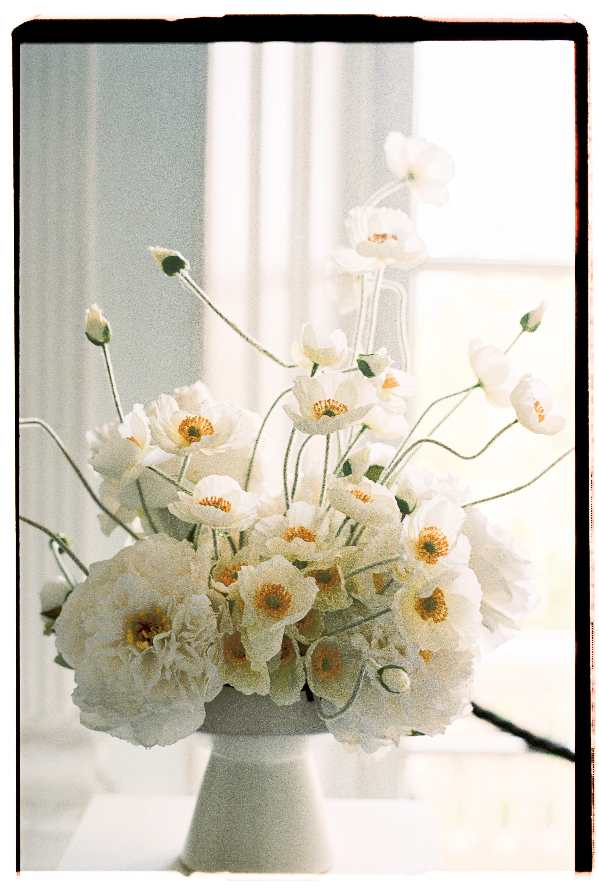 Large Arrangement for Hire - Faux Flower Arrangement & Vase - Image 6