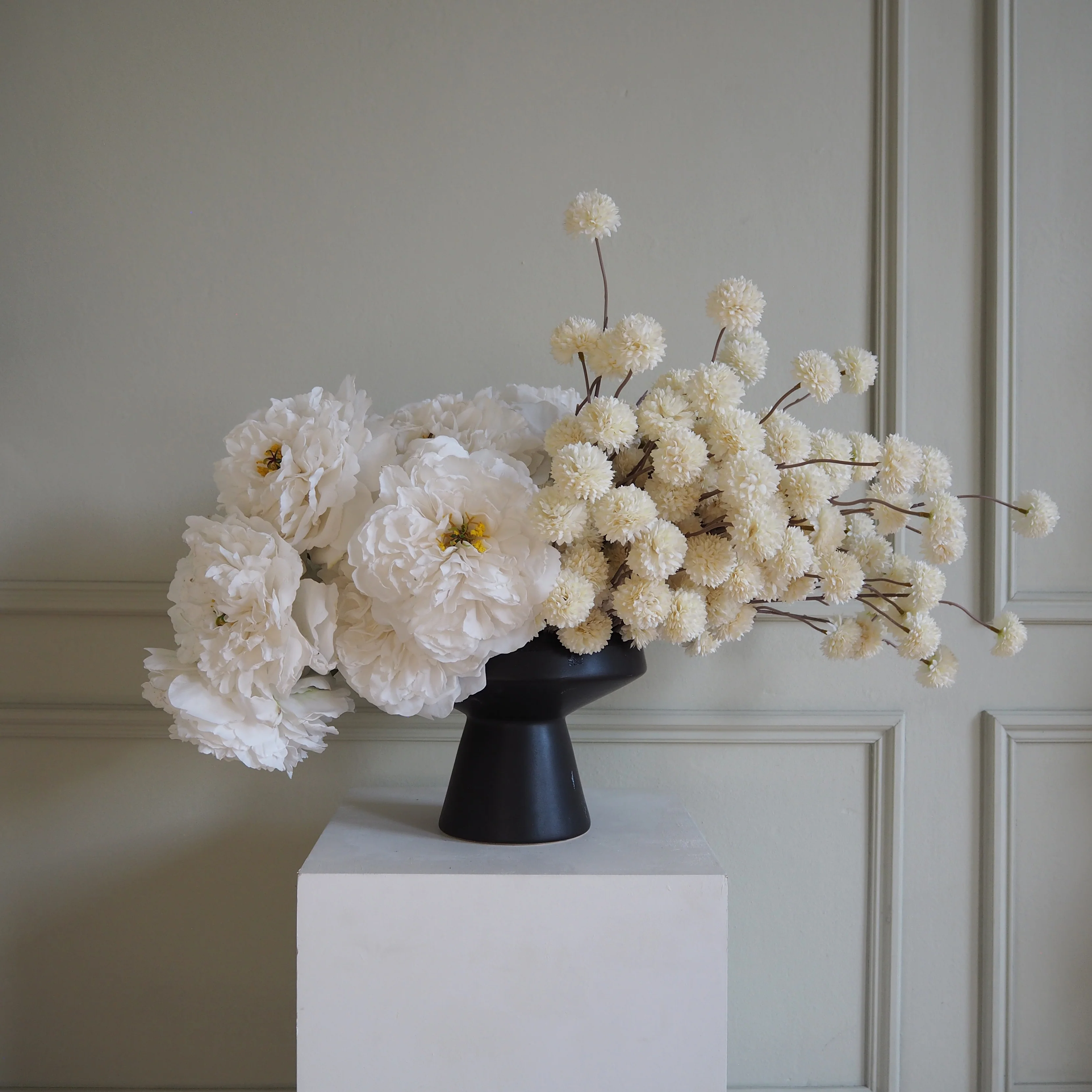 Large Arrangement for Hire - Faux Flower Arrangement & Vase - Image 9