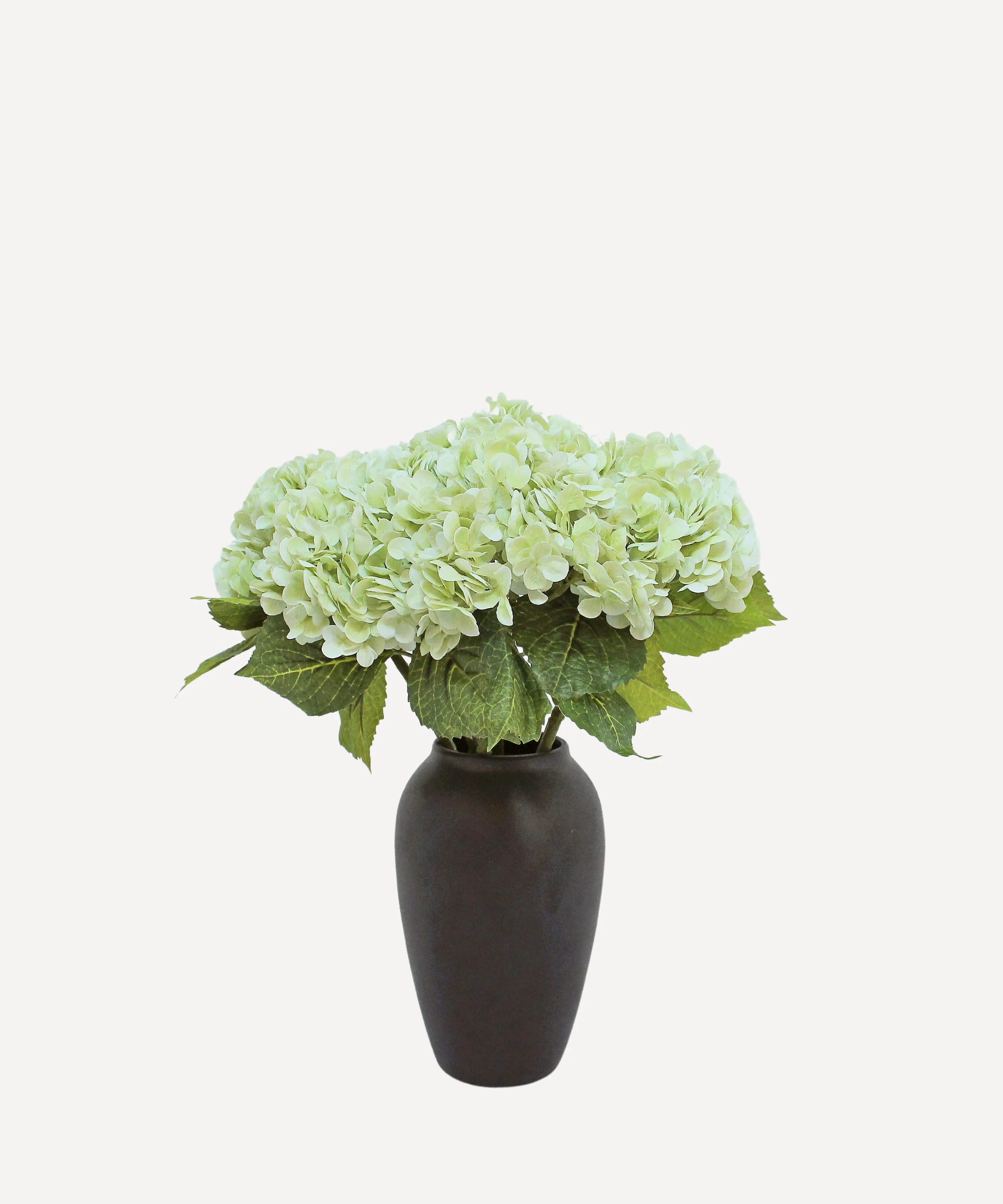 Hydrangeas - Faux Flower Stems - White, Light Green, Lavender, Blue, Green - Image 21