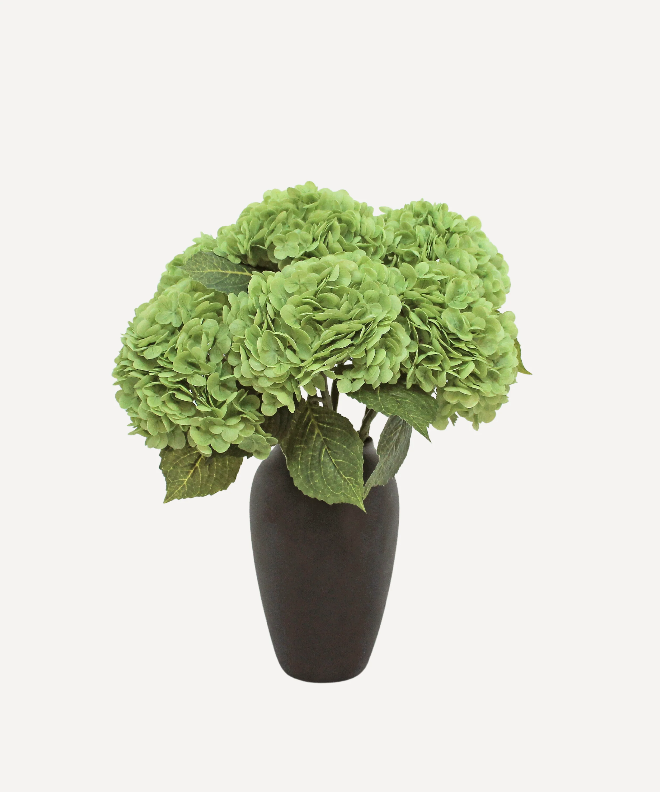 Hydrangeas - Faux Flower Stems - White, Light Green, Lavender, Blue, Green - Image 22