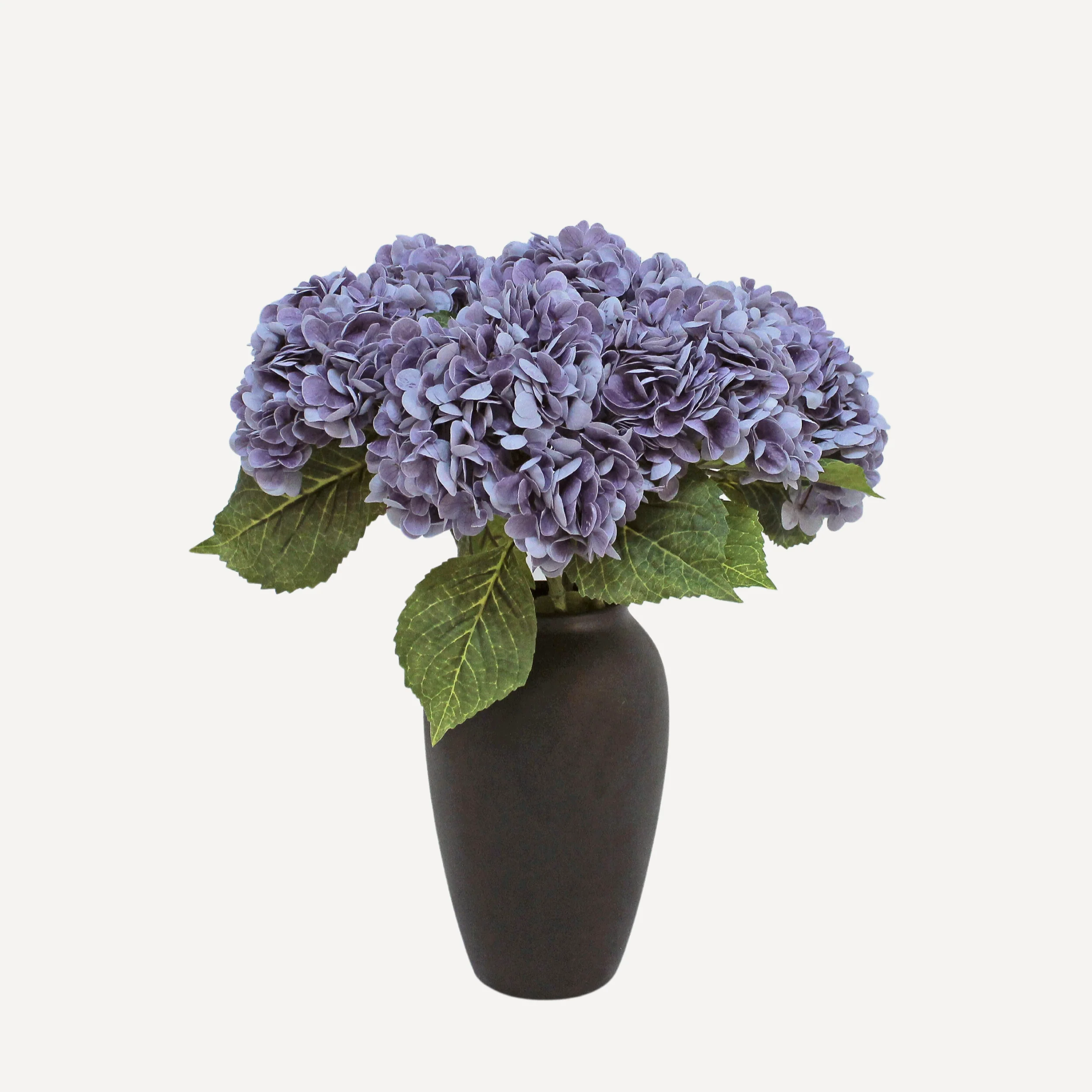 Hydrangeas - Faux Flower Stems - White, Light Green, Lavender, Blue, Green - Image 8