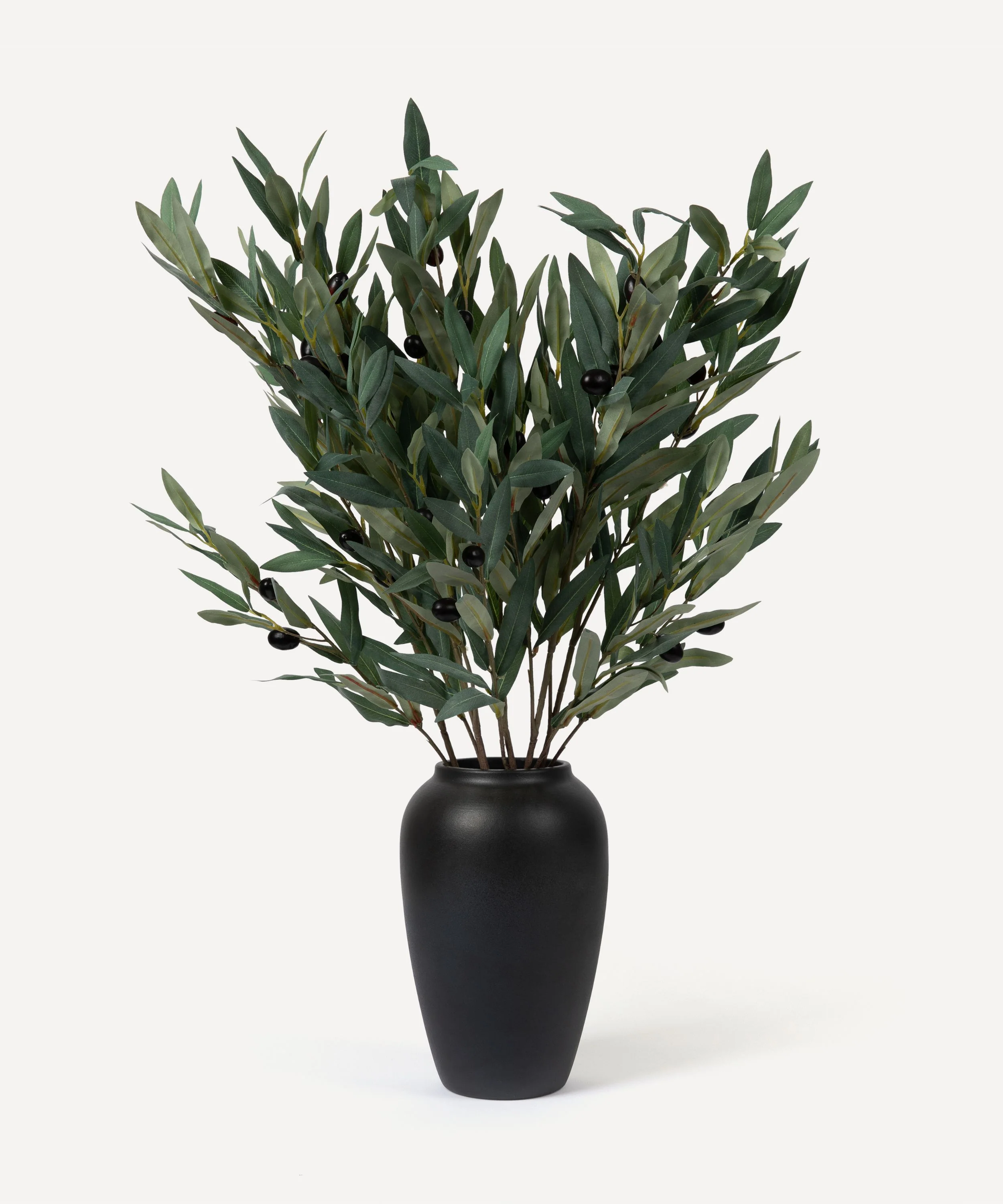 Olive Branches - Faux Foliage Stems - Tea, Forest - Image 4