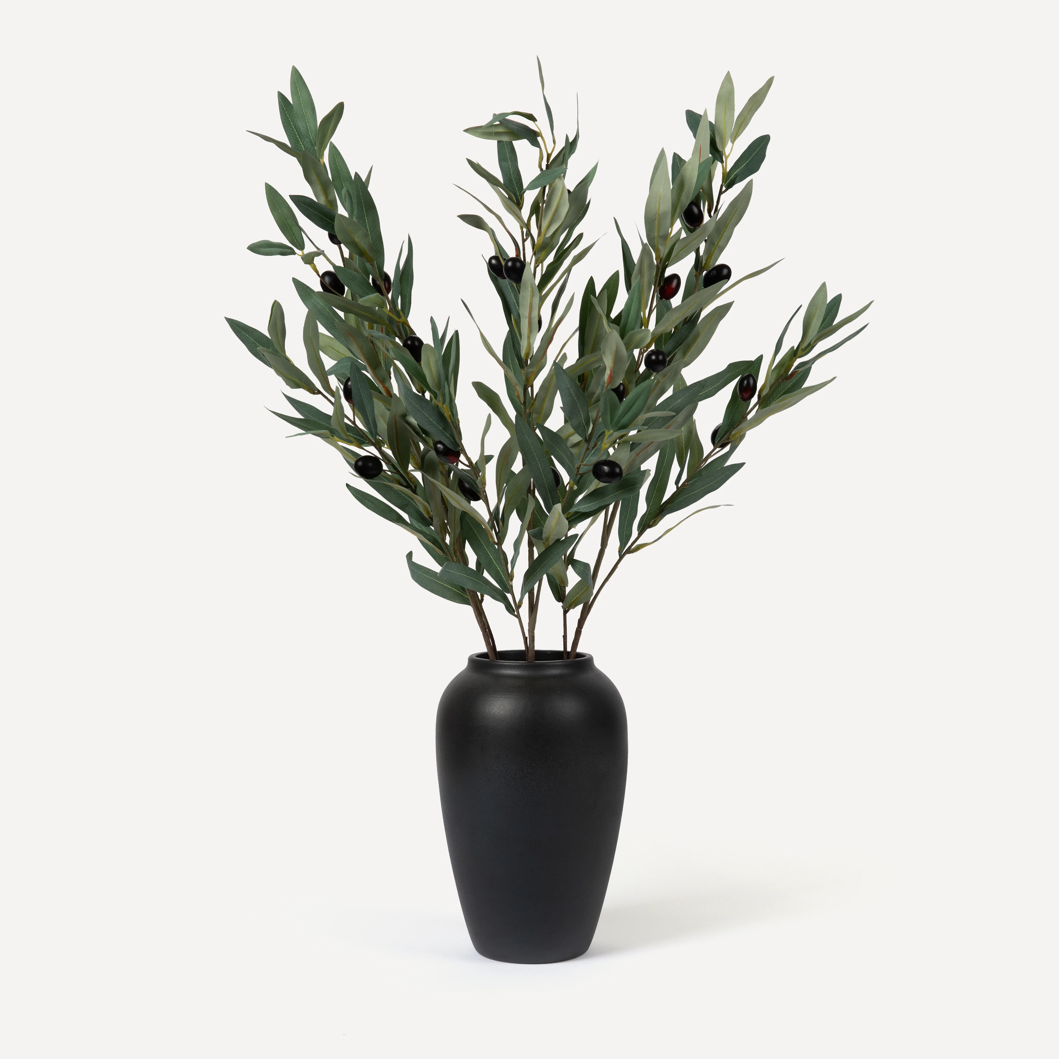 Olive Branches - Faux Foliage Stems - Tea, Forest - Image 5