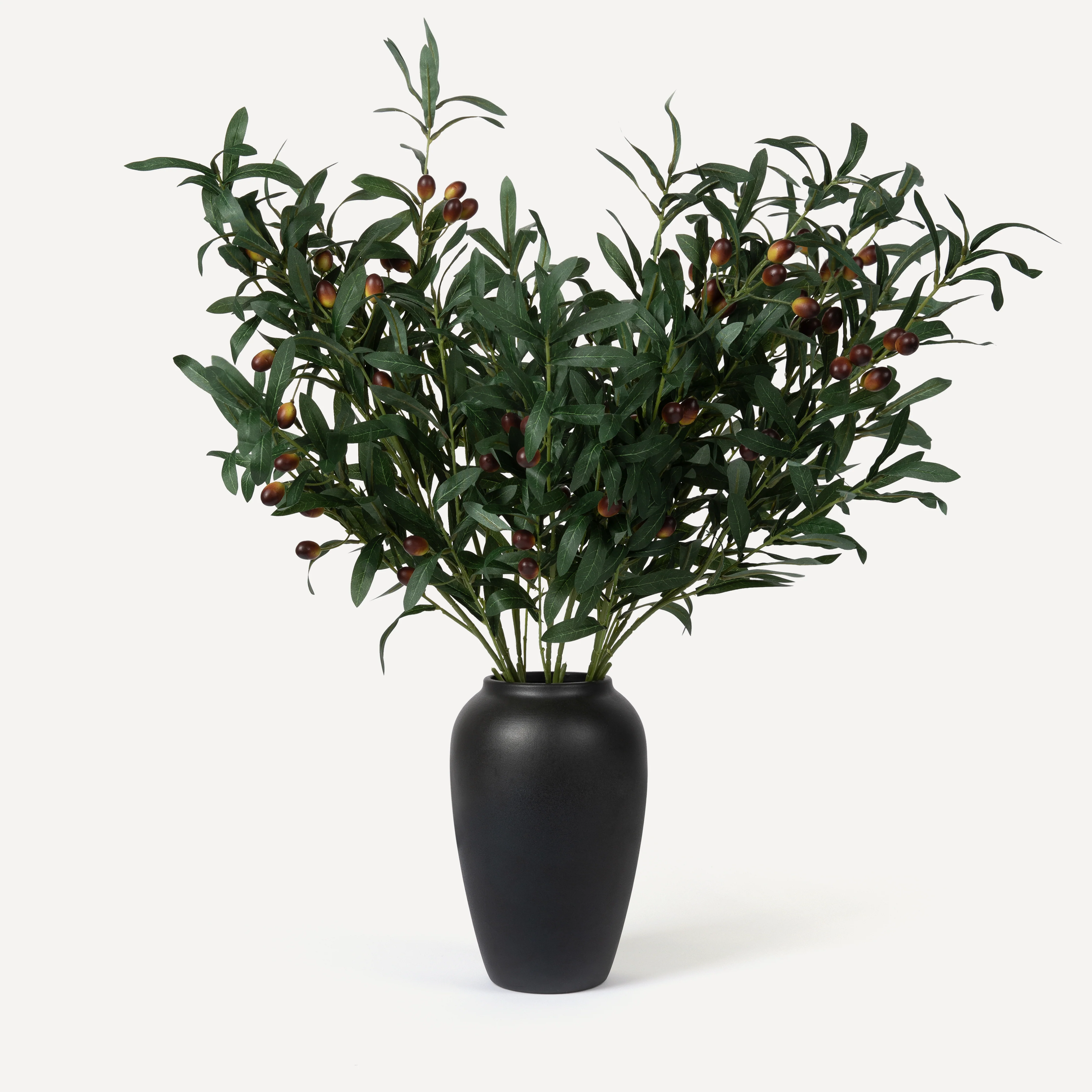 Olive Branches - Faux Foliage Stems - Tea, Forest - Image 6