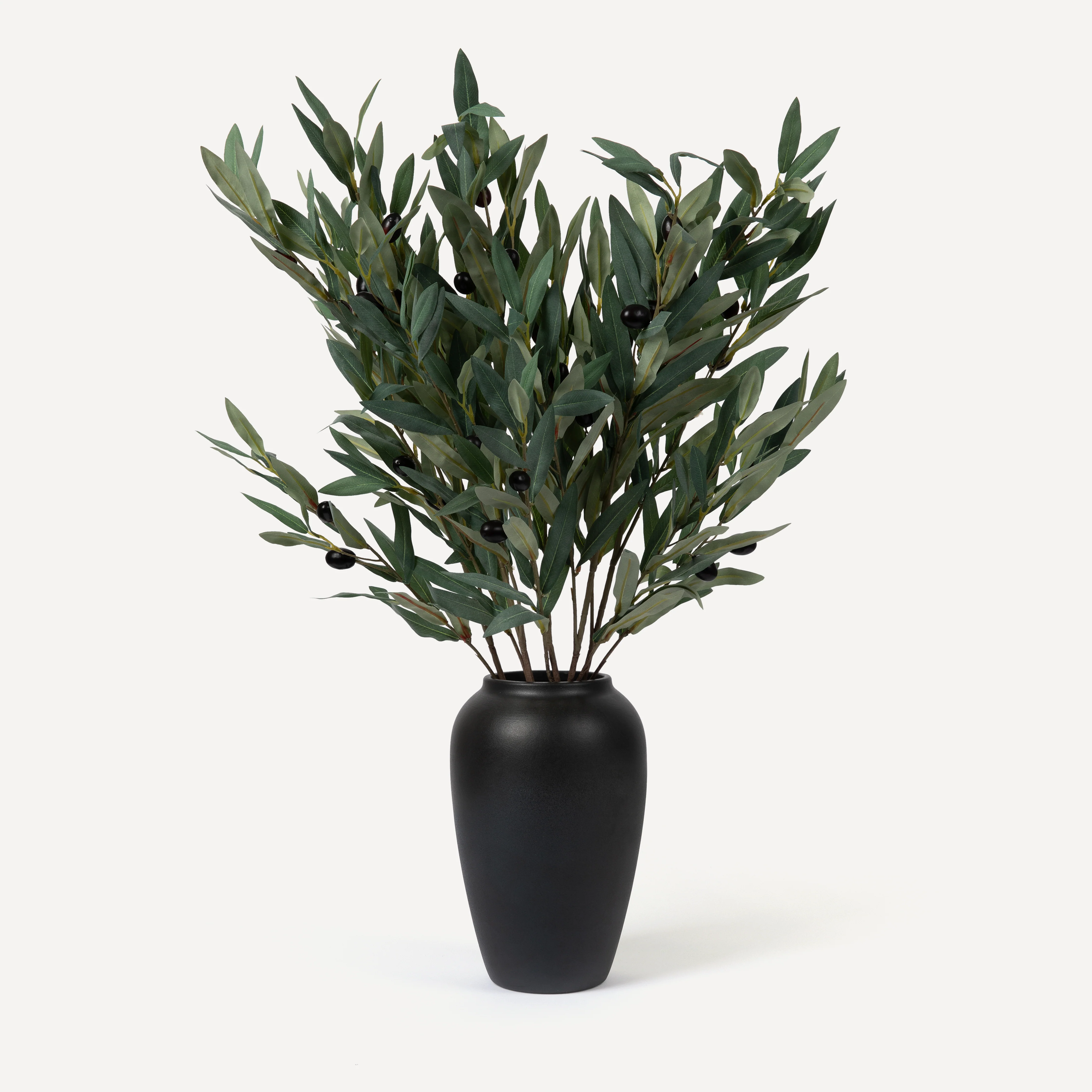 Olive Branches - Faux Foliage Stems - Tea, Forest - Image 7