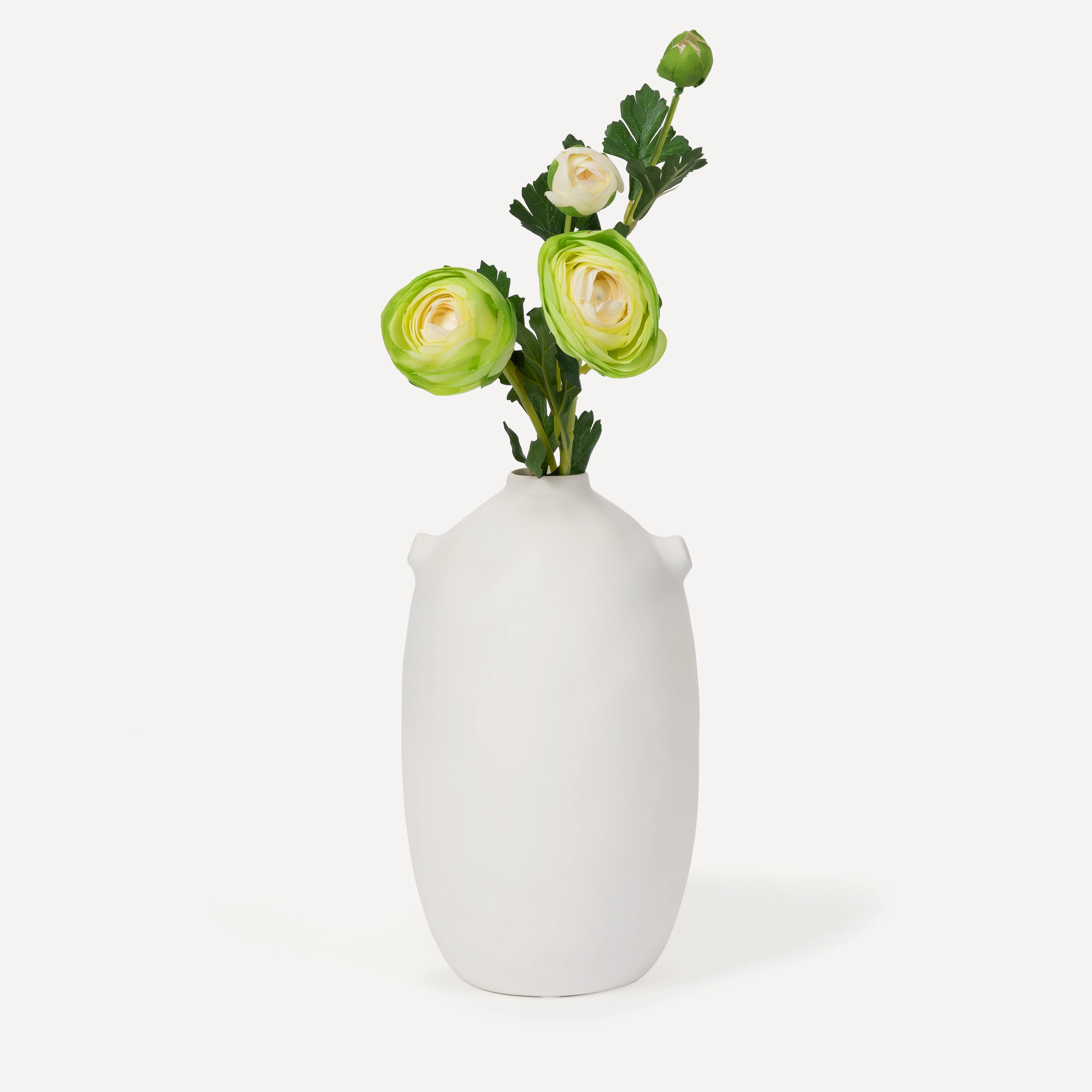 Ranunculus - Faux Flower Stems - Blush, Cream, White, Yellow, Green - Image 11