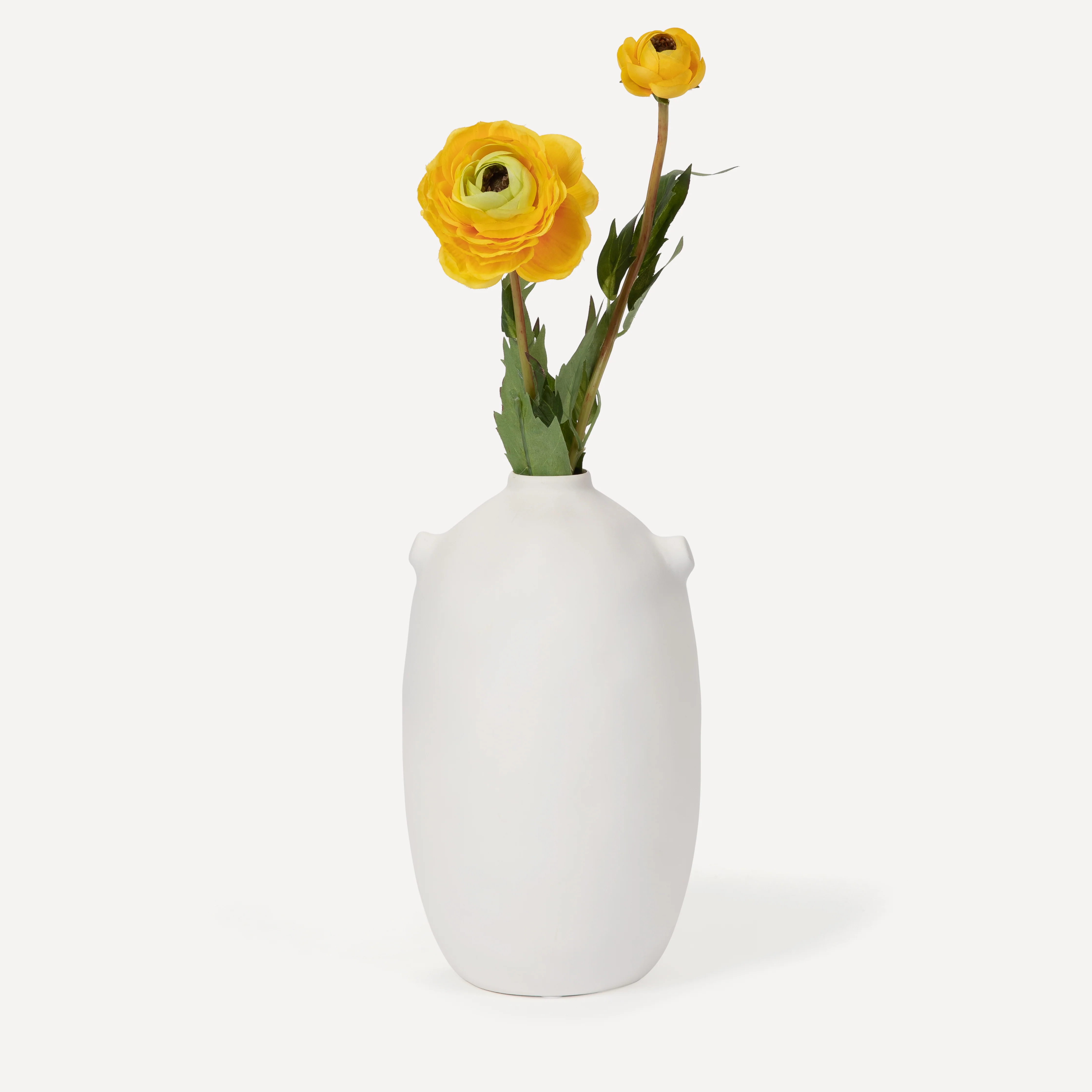Ranunculus - Faux Flower Stems - Blush, Cream, White, Yellow, Green - Image 13