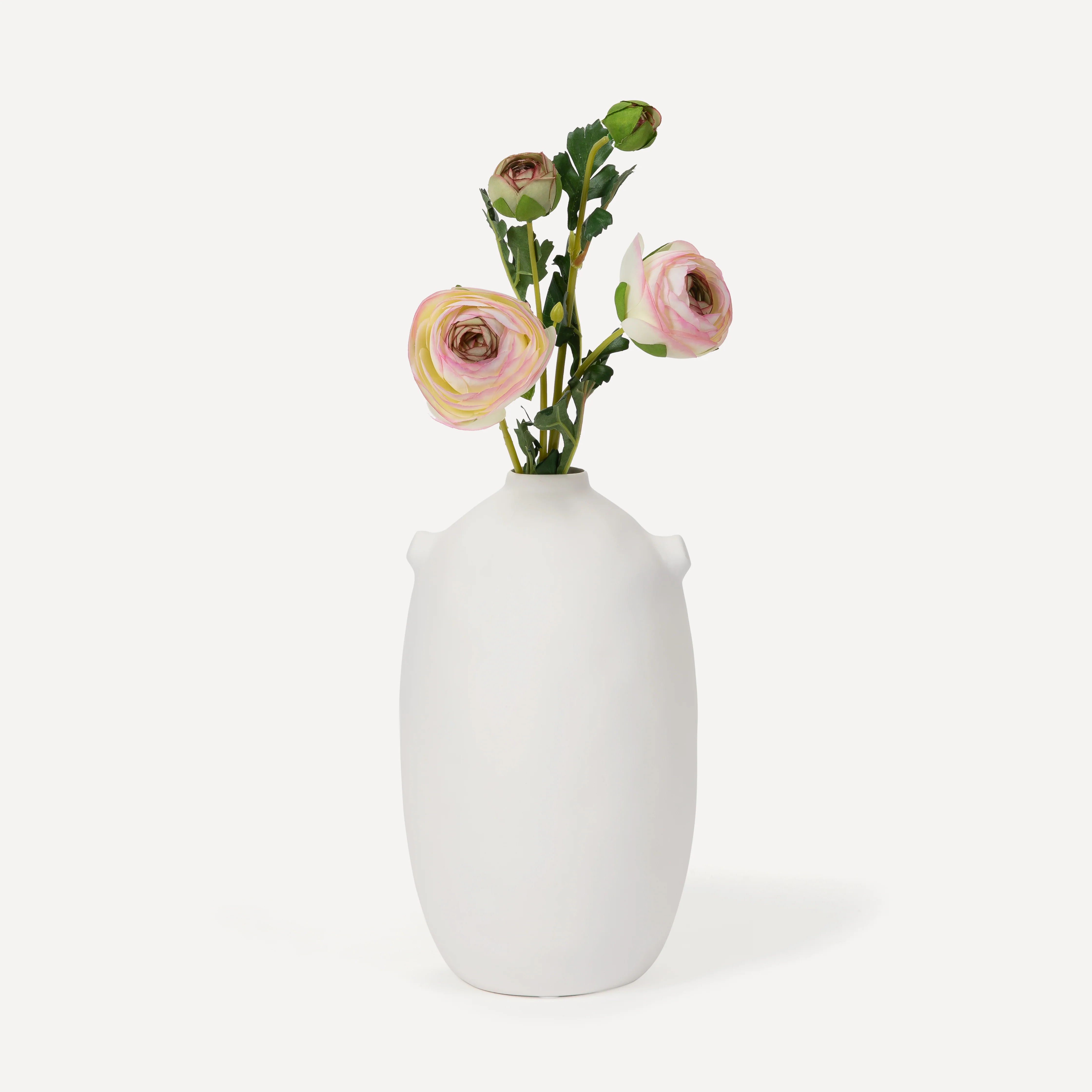Ranunculus - Faux Flower Stems - Blush, Cream, White, Yellow, Green - Image 9
