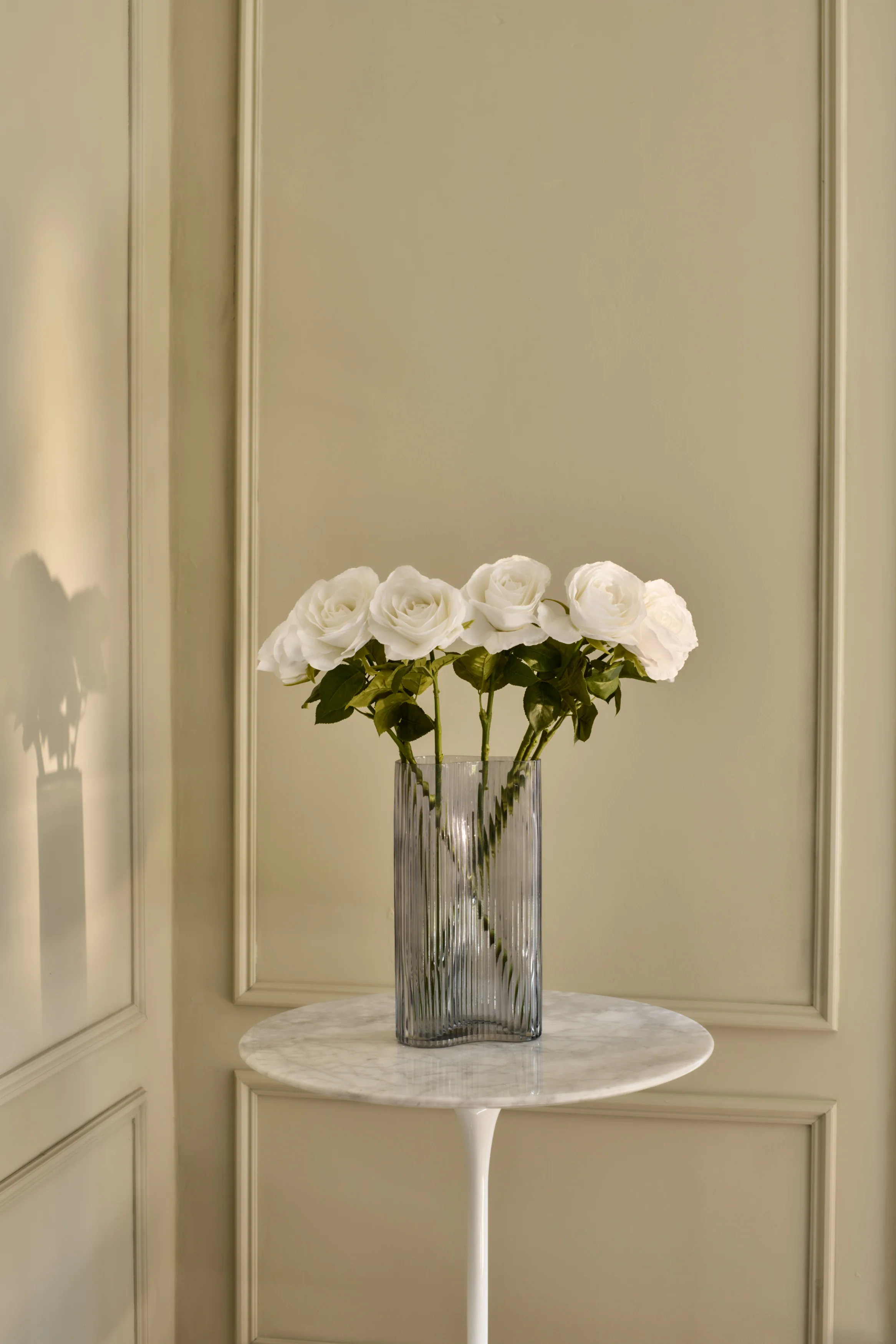 XL Roses - Faux Flower Stems - Red, Peach, White & Pink - Image 3