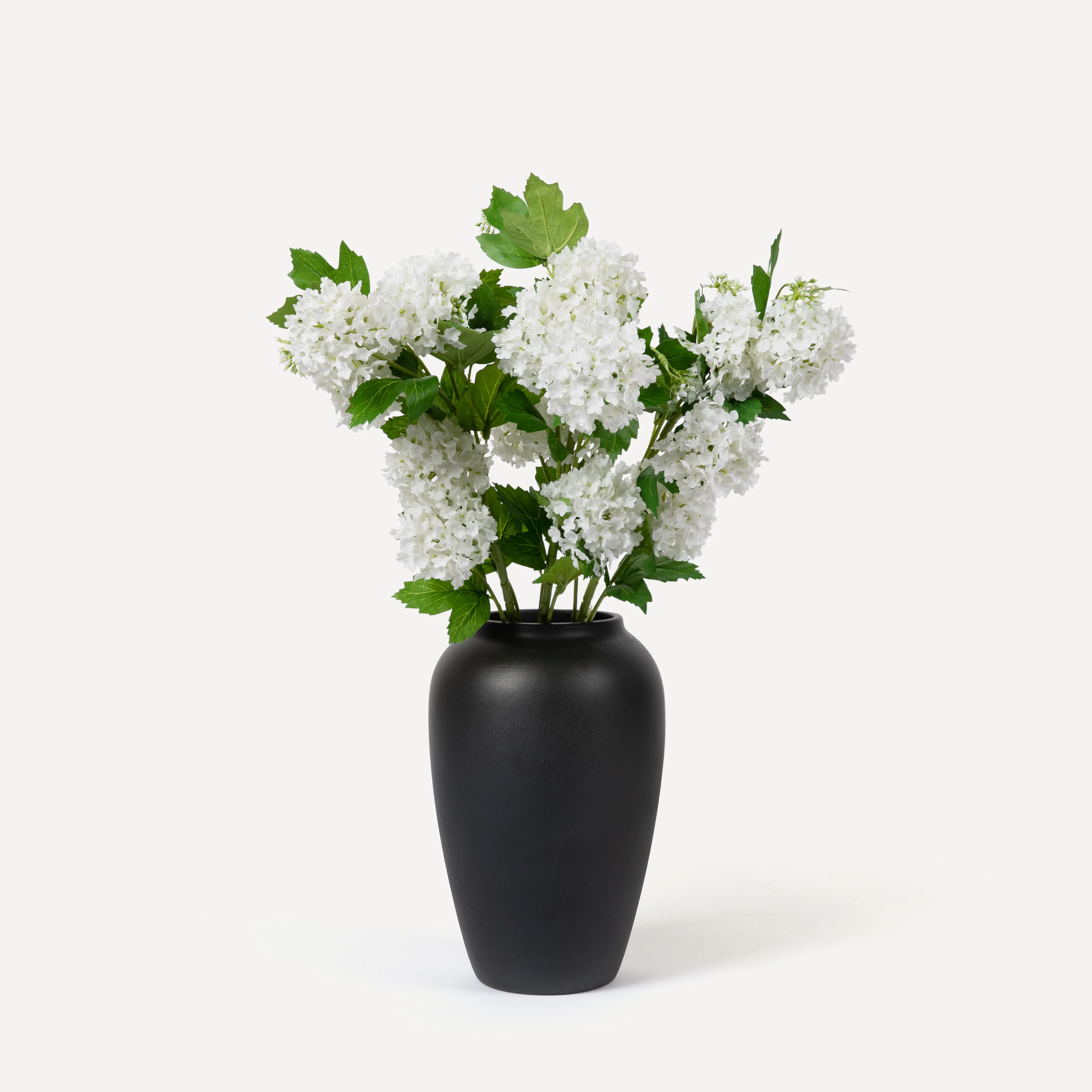 Small Hydrangeas - Faux Flower Stems - Green, Light Green, White - Image 14