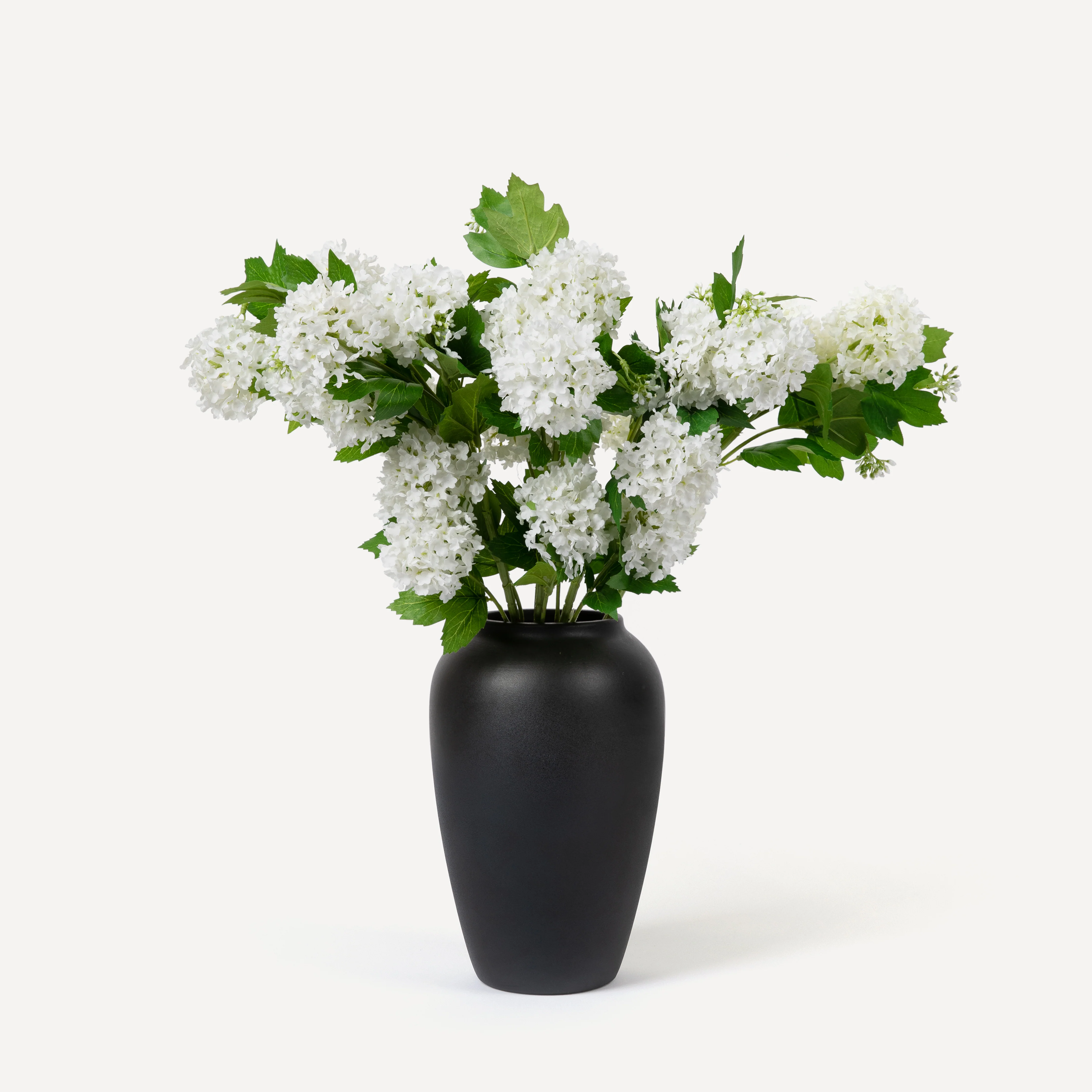 Small Hydrangeas - Faux Flower Stems - Green, Light Green, White - Image 15