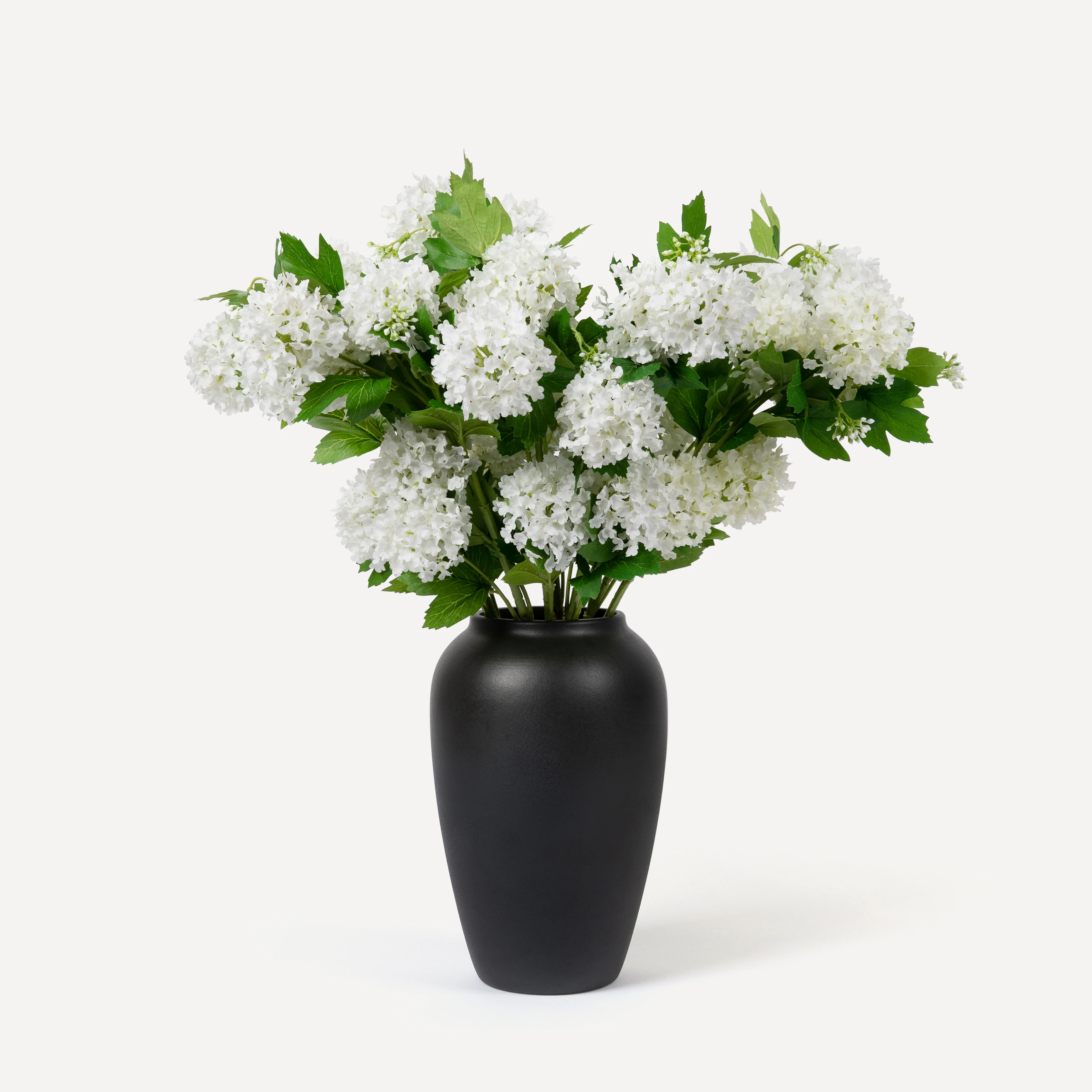 Small Hydrangeas - Faux Flower Stems - Green, Light Green, White - Image 16