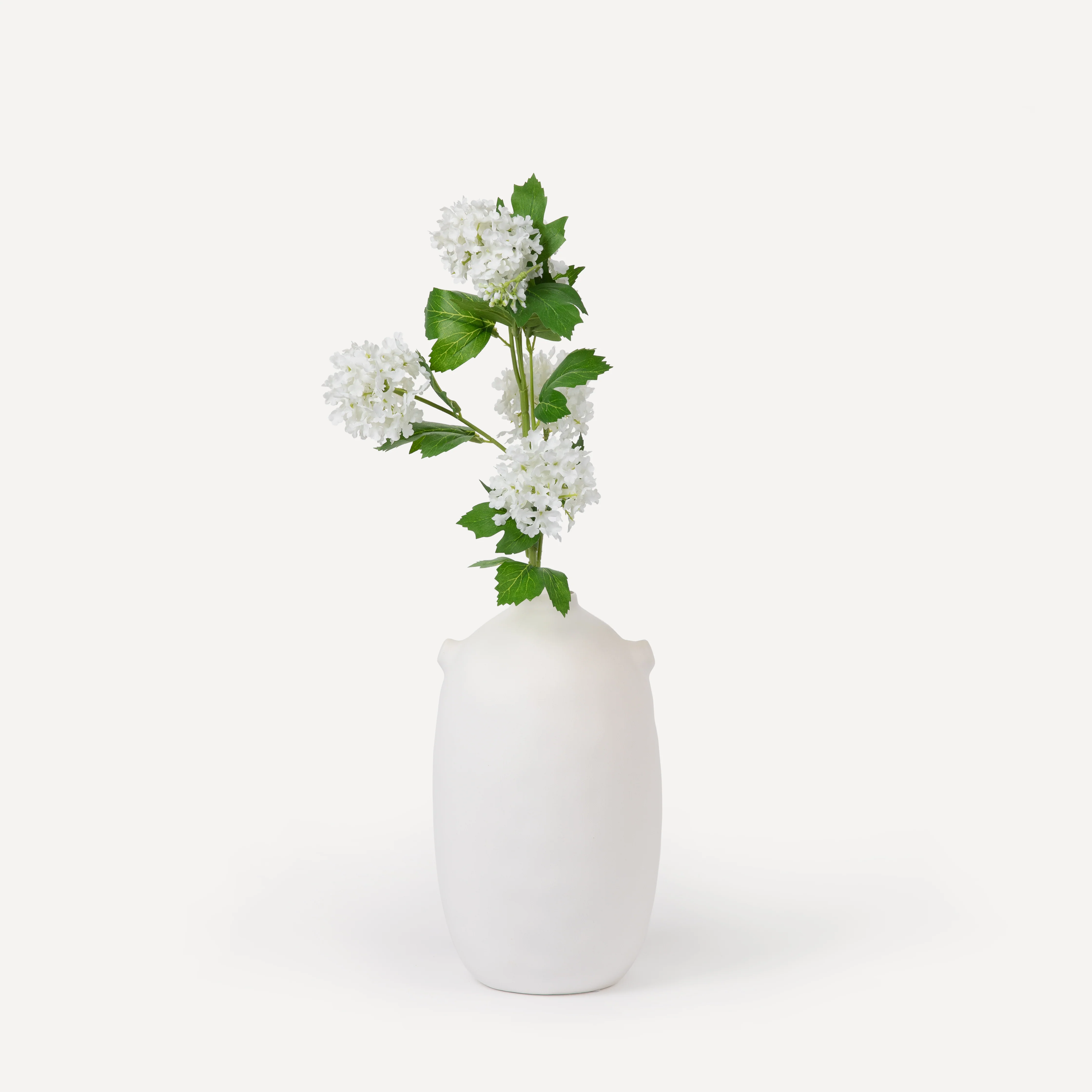 Small Hydrangeas - Faux Flower Stems - Green, Light Green, White - Image 6