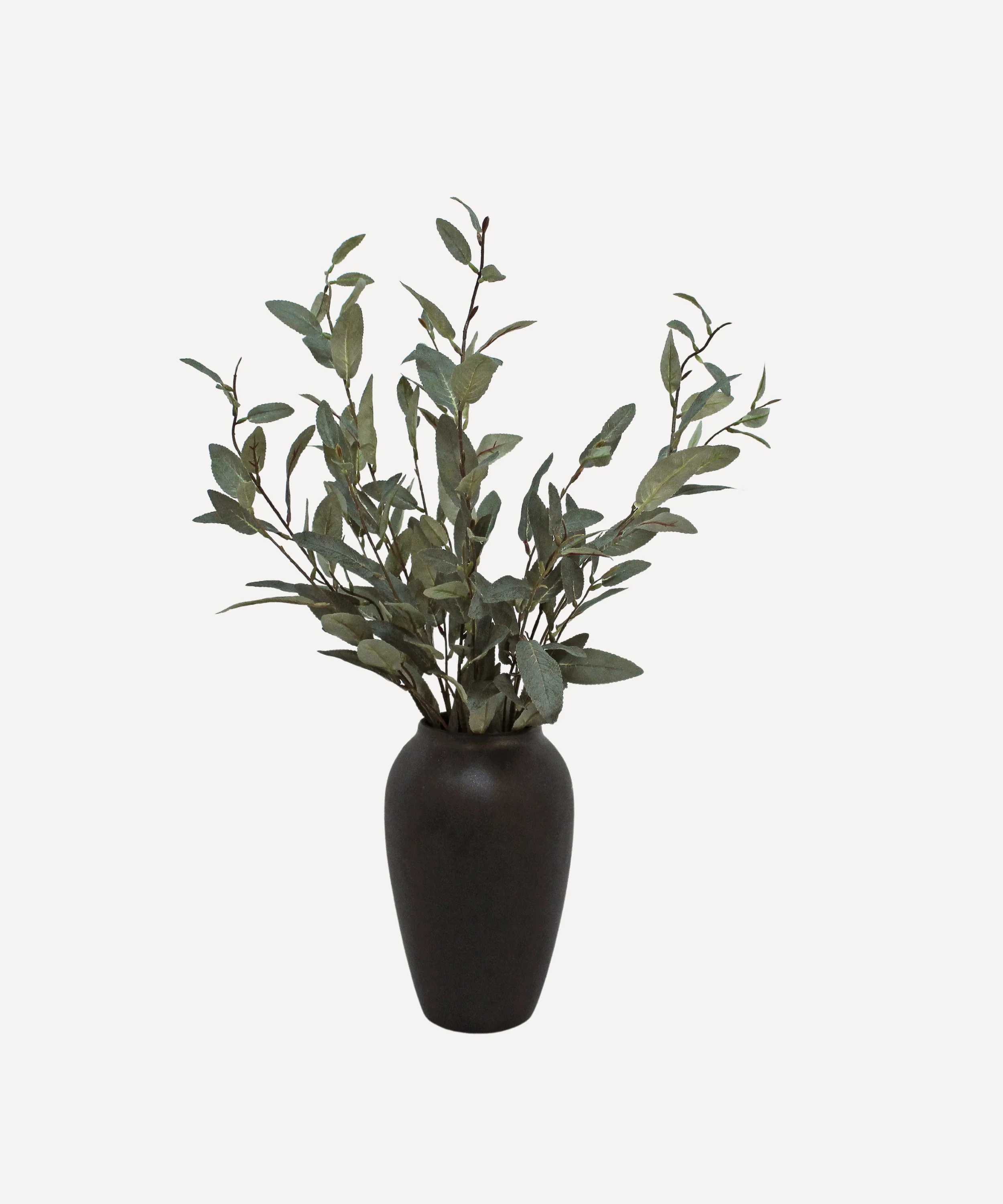 Willow Eucalyptus - Faux Foliage Stems - Purple, Green, Auburn - Image 7
